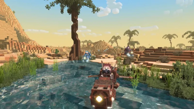 Cover image for Tesera Wants to Become the Next Big Voxel Game With Vehicles, Weapons, and an Infinite World